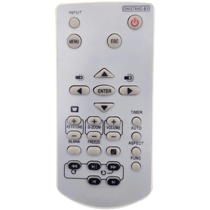 INTECHING YT-141 Projector Remote Control for Casio XJ-F100W, XJ-F10X, XJ-F200WN, XJ-F20XN, XJ-F210WN, XJ-UT310WN, XJ-V100W, XJ-V10X, XJ-V110W - Image 1